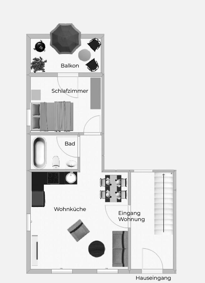 Apartment Kerbholz - Zwischen Suedschwarzwald Und Schweiz Griessen Dış mekan fotoğraf